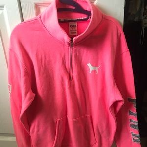 Pink sweatshirt!